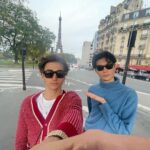 Sebastian Croft Instagram - seeing all the sights of gay paris