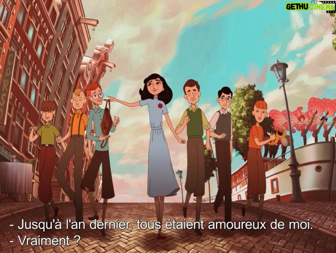 Sebastian Croft Instagram - “Where is Anne Frank?” premieres at @festivaldecannes today ❤️