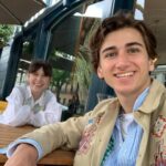 Sebastian Croft Instagram - And just like that, that’s a wrap 🎬 This job has been incredibly special for me, for so many reasons. It has not only challenged me as an actor, but also as a person. I’m so grateful to @aliceoseman for creating this world, and for trusting us all with bringing it to life. This is a powerful, heartwarming story told by a passionate and loving group of people, and I’m so excited for the world to see it. Special thank you to @dthackeray our intimacy coordinator for creating a safe space for us to comfortably tell uncomfortable stories. (I don’t have any photos with @cormachydecorrin out of costume but they’re pending 😎) #heartstopper ❤️🌈🍂