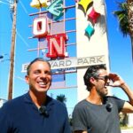 Sebastian Maniscalco Instagram - Imagine the Sinatra stories in these neon signs #neonmuseumlasvegas @theneonmuseumlasvegas The Neon Museum