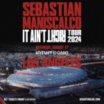 Sebastian Maniscalco Instagram - Presale tickets are happening RIGHT now with code: RIGHT for my August 17th show at @intuitdome! It Ain’t Right Tour 2024 tickets and info at SebastianLive.com Tell me what ain’t right in your town below. #ItAintRight