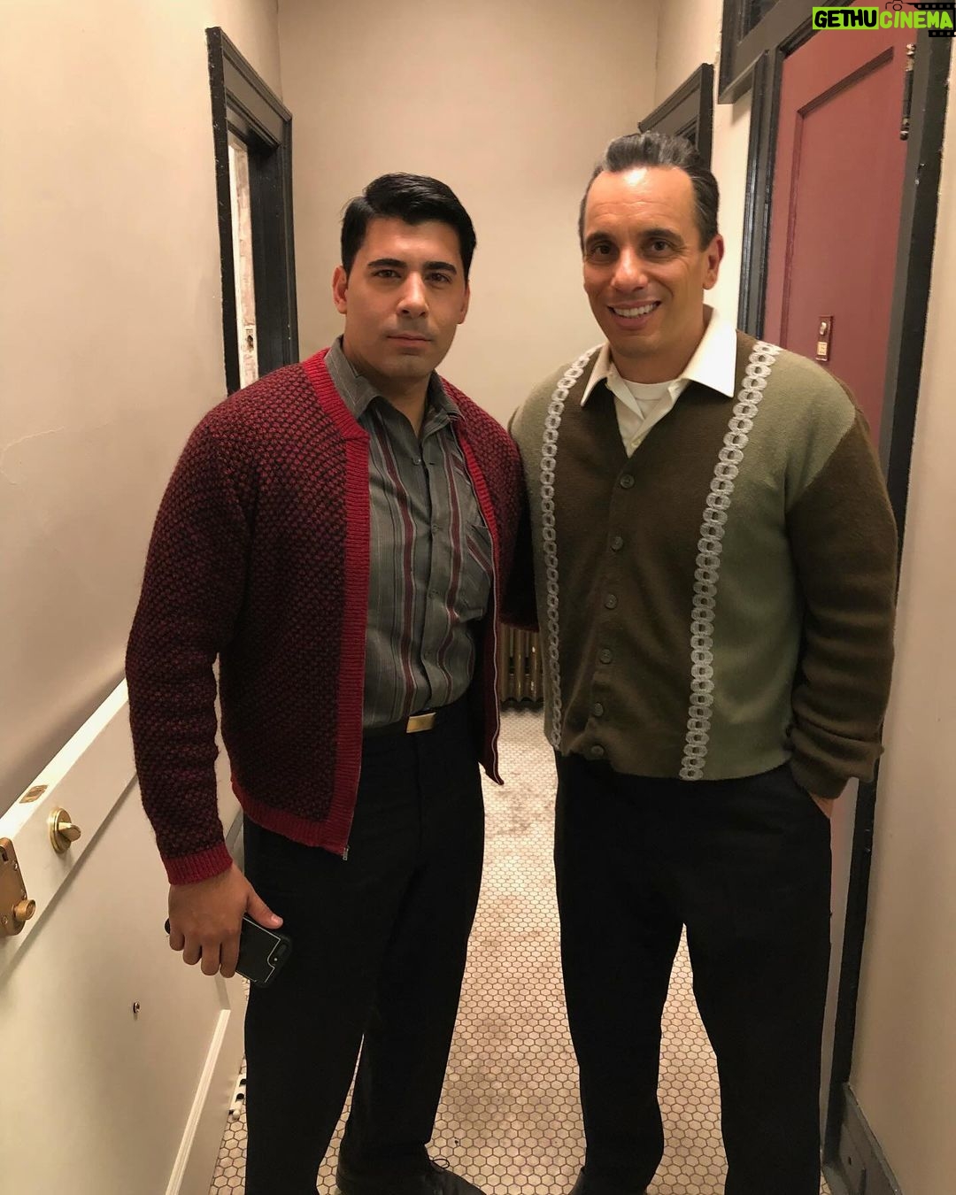 Sebastian Maniscalco Instagram - Behind the scenes of Green Book #5years