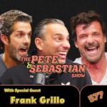 Sebastian Maniscalco Instagram - Not sure if ‘lucky’ is the right word here New episode of #thepeteandsebastianshow with special guest #frankgrillo is out now! Watch and stream at link in bio