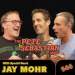 Sebastian Maniscalco Instagram - Tom Cruise’s memory is amazing. @jaymohr37 is on this week’s brand new episode of #thepeteandsebastianshow! Watch now at my link in bio.