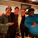 Sebastian Maniscalco Instagram - Preliminary meetings, for We Are The World 2024. Great date night last night at @stellawesthollywood restaurant. Food was top tier. Definitely an old-school vibe. @realdlhughley @lionelrichie @cedtheentertainer