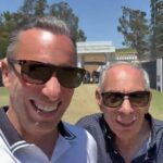 Sebastian Maniscalco Instagram - The best gift I can give my father? FREE Los Angeles Country Club