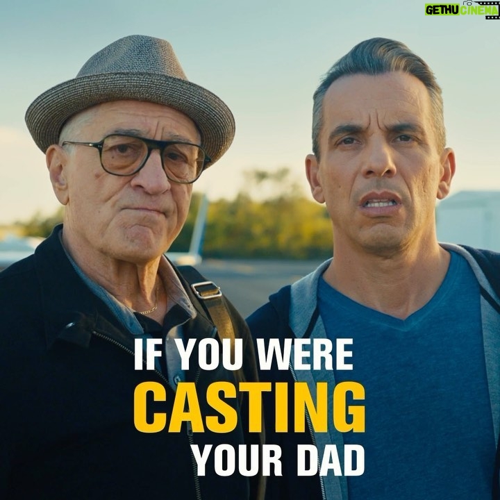 Sebastian Maniscalco Instagram - You can’t choose who your dad is…or can you? @SebastianComedy #AboutMyFather