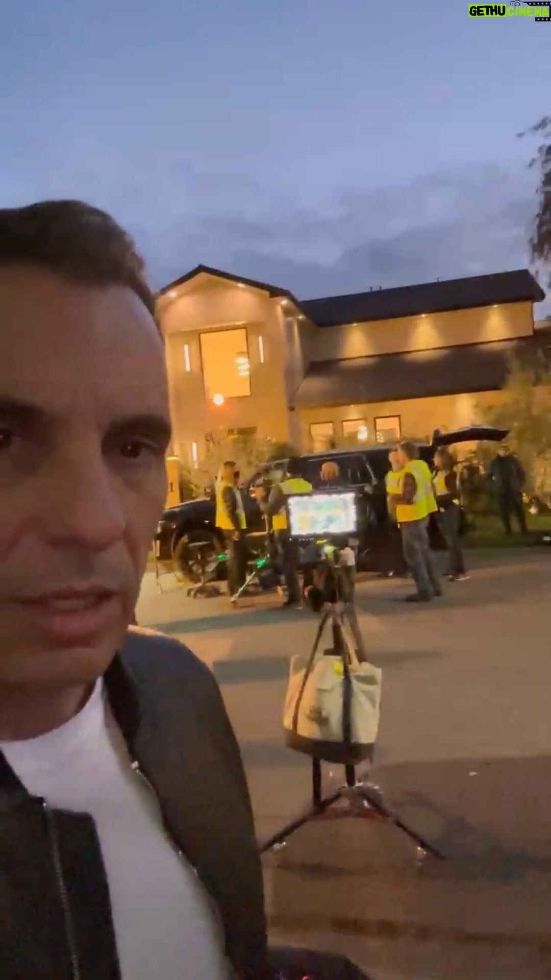 Sebastian Maniscalco Instagram - What’s up people!! Gather round and let me give you a sneak peek into the making of my latest show, “How to Be a Bookie,” coming soon to Max.