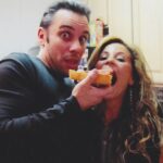 Sebastian Maniscalco Instagram - Behold the romantic escapades of the early 2000s: where grand country clubs and sun-kissed Italian coasts set the scene for our amorous adventures. For there is none other with whom I would rather traverse the globe, hand in hand, than you, my beloved. Watch our story unfold in my upcoming movie About My Father - in theaters May 26. What’s your favorite romantic memory? #AboutMyFather @aboutmyfather #thatsamore