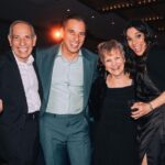 Sebastian Maniscalco Instagram - Family isn’t one important thing, it’s everything. #AboutMyFather only in theaters May 26 📷 @johanyjutras New York, New York