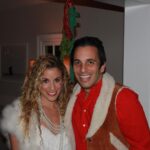 Sebastian Maniscalco Instagram - Behold the romantic escapades of the early 2000s: where grand country clubs and sun-kissed Italian coasts set the scene for our amorous adventures. For there is none other with whom I would rather traverse the globe, hand in hand, than you, my beloved. Watch our story unfold in my upcoming movie About My Father - in theaters May 26. What’s your favorite romantic memory? #AboutMyFather @aboutmyfather #thatsamore