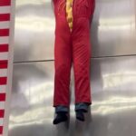 Sebastian Maniscalco Instagram – There’s a lot happening in this video. Firstly, the red jumpsuit is too small. Secondly, I’m way too afraid for a slide, and I think I will do just about anything for my kids.