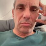 Sebastian Maniscalco Instagram - When a dog’s whimpers take center stage on a flight... Brace yourselves for the ‘Dogs vs. Humans’ showdown! Let the fur-flying debate commence! #ItAintRight
