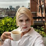 Selma Blair Instagram - NY. Tea. Terrace. Scout. Happy.