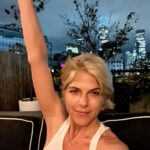 Selma Blair Instagram - NY. Tea. Terrace. Scout. Happy.