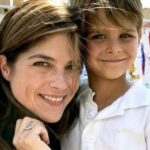 Selma Blair Instagram - My Saint, Arthur, happy birthday 🎂. This has been the most incredible life with you. Forever my favorite, I know you are going to have the best year yet. I am so proud of who you are and have become. Usually 🦁. The most adorable little kid has grown into a 12 year old!!!! 🐣🦅. I love you and I like you. Massively. 💛 mom Image descriptions: 1. A younger Arthur sits inside a brown handbag next to Selma while both look at the camera. They are poolside. 2. A 12-year old Arthur with short hair sitting on his motorbike and looking at camera. 3. Selma and Arthur wearing blue and white striped shirts sitting next to each other and looking at camera. 4. Arthur and Jason are on a boat with the sun and ocean behind them. They are smiling and looking at camera. 5. Selma, Arthur, and her dog Scout laying in bed. 6. Arthur in a striped sweater cuddles their dog Pippa. 7. An older photo of Selma and Arthur. Selma has long hair and they are smiling at the camera. 8. Selma and Arthur sit in bed. Selma is looking at Arthur and Arthur is looking into the distance. 9. Arthur in a blue shirt and short hair cuddles their dog Scout. 10. A younger Arthur with wild hair holding a guitar and smiling at camera.