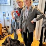 Selma Blair Instagram - You are my slay of the day every day @hodakotb and @jennabhager ! Thank you for having me on @hodaandjenna to talk Mean Baby! 📖💗 Image Descriptions: Image 1: Selma has short blonde hair and is standing on the left in a cream jacket and skirt. Hoda is in the middle in a yellow jacket with her arm around Selma. Jenna is on the right holding a cup of coffee wearing an orange skirt and top. Image 2: Selma getting her makeup touched up by Frankie. Selma is wearing a white robe with clips in her hair. Rita is in the background of the two. Image 3: Selma stands with Kate Young. Selma is wearing a striped shirt and jeans. Kate wears a grey sweater and black pants. Image 4: Selma stands in a matching cream skirt set, sunglasses, and black heels. Kate young is adjusting her outfit. Video: Selma walking into set with her dog, Scout. Selma greets Hoda and Jenna with hugs. Image 5: Selma sits in her robe and smiles to the camera.