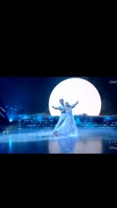 Selma Blair Instagram - This night will go under my pillow of sweet dreams for the rest of my life. My thanks is immeasurable 💜 @sashafarber1 @disneyplus @dancingwiththestars thank you to all of you who voted and watched ✨✨✨ 1 minute and 20 second video of Selma and Sasha preforming their first dancing on Dancing with the Stars. Selma is wearing a light pink dress and Sasha wears a light purple suit. The two of them dance to “The Time of My Life” by David Cook.