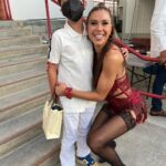 Selma Blair Instagram - Congratulations @charlidamelio. A genius of a dancer, elegant and kind, you deserve all the success in everything you engage in. I love you. What a time it has been. Lasting friends have been found, and I believe the adventures have only just begun. @itsshangela, you have enchanted us all. @gabby.windey, beyond adored, hysterical, and wonderful, you, with the legs to the North Pole. And @mrbradybaby, the one with limitless brilliance, each of you had proven to be the top shelf stuff! And the rest of us losers, I love you beyond. @sashafarber1 … I know where you live. Image Descriptions: Image 1: Charli D’Amelio, Selma and Arthur are standing onstage at DWTS. Charli is on the left in a yellow dress with her dark hair pulled back holding the mirror ball trophy. Selma is standing in the middle in a blue dress with side cutouts, has short blonde hair and is holding her phone up taking a selfie with Charli and Arthur. Arthur has brown hair and is standing on the right wearing all white looking up at camera. Image 2: Arthur is standing on left while Teresa Giuduce, who is wearing a short gold dress, leans down and kisses him on cheek. Image 3: Daniel Durant has brown hair and is standing on the left in a blue shirt next to Selma. They are on the ballroom floor. Image 4: Selma is sitting on the left while Wayne Brady stands on the right wearing a gold jacket. Image 5: Arthur is standing on the stairs outside wearing a mask while Gabby Windey is kneeling down next to him. She is wearing red and black. Image 6: Arthur is standing on stage hugging Shangela. Image 7: Cheryl Burke is on the left. She has light brown hair and is wearing a one shoulder sparkly dress. Selma is next to her on the right. Image 8: Selma is on the left holding a drink while looking up at Sasha. He is seated and has dark hair and a dark shirt. Image 9: Selma is on the left looking at the camera smiling. She is next to Jordin Sparks who has long dark hair pulled back and is wearing a gold dress. Image 10: Video of Selma and Arthur going outside while members of the DWTS crew applaud her.