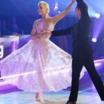 Selma Blair Instagram - My final waltz. Girlhood dreams realized. And making new friends in all of you is my honor. And I hold you all dear. Forever. From the first week to the last.♥️ @dancingwiththestars @disneyplus Image one: Selma has short blonde hair and is wearing a long pink dress while holding a cane in her left hand and being lifted and held in the air. Image two: Selma and Sasha are dancing on stage while Selma’s pink dress twirls. Image three: Jessie James Decker has long brown hair and is smiling while standing behind Selma to her left. Image four: Gabby Whitney has long brown hair and is smiling while standing next Selma to her left. Image five: Selma stands on the left with her arm around Joseph Baena whole is smiling and wearing a white tank top. Image six: Jordin Sparks is on the left wearing a white dress and smiling. Emma Slater, standing in the middle, has long blonde hair and is smiling. Selma is standing on the right smiling. Image seven: Carrie Ann Inaba stands on stage on the left with her hair up and parted in the middle while Selma is on the right. Image eight: Arthur is a standing on the left in a white shirt and has short brown hair. Ruby Rose also has short brown hair and is standing in the middle with her arms around Arthur and Selma. Image nine: Selma has slicked back short blonde hair and is standing on the left in a pink dress. Shangela is on the right wearing a purple dress with her short dark hair styled with waves. Image ten: Photo of the cast on stage taken from balcony. Selma stands in the middle wearing a long pink dress.