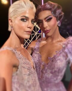 Selma Blair Instagram - My final waltz. Girlhood dreams realized. And making new friends in all of you is my honor. And I hold you all dear. Forever. From the first week to the last.♥️ @dancingwiththestars @disneyplus Image one: Selma has short blonde hair and is wearing a long pink dress while holding a cane in her left hand and being lifted and held in the air. Image two: Selma and Sasha are dancing on stage while Selma’s pink dress twirls. Image three: Jessie James Decker has long brown hair and is smiling while standing behind Selma to her left. Image four: Gabby Whitney has long brown hair and is smiling while standing next Selma to her left. Image five: Selma stands on the left with her arm around Joseph Baena whole is smiling and wearing a white tank top. Image six: Jordin Sparks is on the left wearing a white dress and smiling. Emma Slater, standing in the middle, has long blonde hair and is smiling. Selma is standing on the right smiling. Image seven: Carrie Ann Inaba stands on stage on the left with her hair up and parted in the middle while Selma is on the right. Image eight: Arthur is a standing on the left in a white shirt and has short brown hair. Ruby Rose also has short brown hair and is standing in the middle with her arms around Arthur and Selma. Image nine: Selma has slicked back short blonde hair and is standing on the left in a pink dress. Shangela is on the right wearing a purple dress with her short dark hair styled with waves. Image ten: Photo of the cast on stage taken from balcony. Selma stands in the middle wearing a long pink dress.