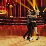 Selma Blair Instagram - I’m living my childhood dream tonight dancing to the Muppets on @dancingwiththestars !! ✨ Tune in to see a special appearance from Miss Piggy and Kermit💜 Watch and vote at 5pm PT / 8pm ET LIVE on @disneyplus Image Description: Four images of Selma and Sasha dancing together on stage. Selma has short blonde hair and looks at Sasha. Selma wears brown leggings, a brown tank top, and white and black shoes. Sasha has dark brown hair. Sasha wears a striped long sleeve shirt, black pants, and black shoes.