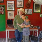 Selma Blair Instagram - To the boys in my life… I love you. And to @jasonbleick on Father’s Day especially… thank you for being a super dad, a rugged dad, and a stylie dad who can also appreciate the finer things. Glad we have this family. Have a beautiful day boys! #topangacanyon #jasonbleick #beflo #beflodesk #arthursaintbleick