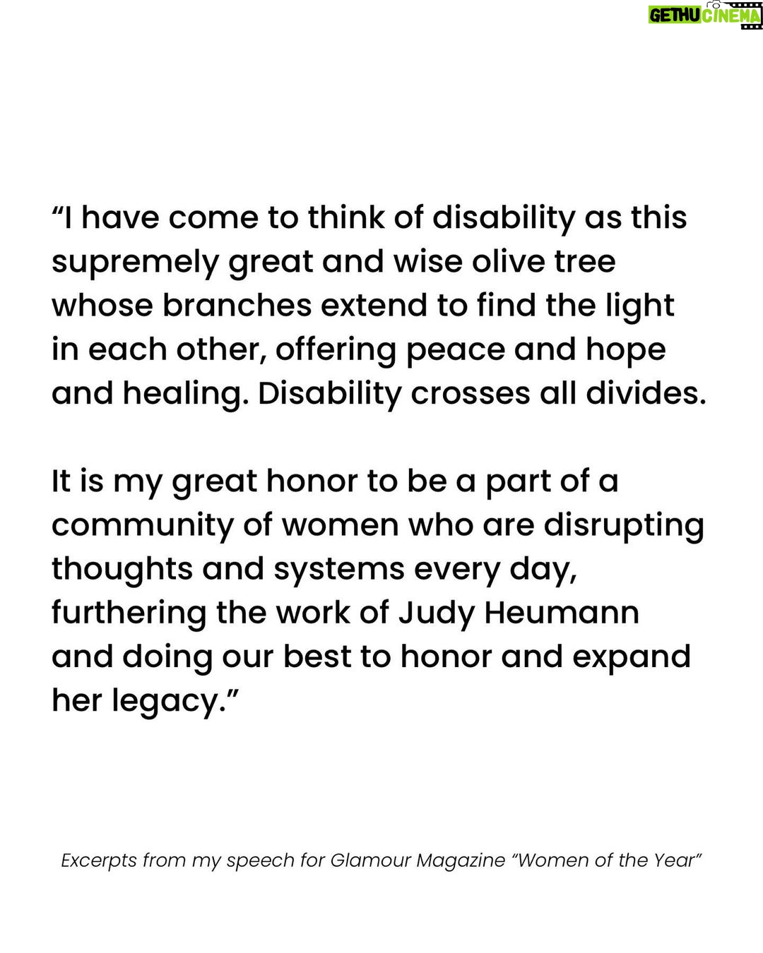 Selma Blair Instagram - Nobody dared to disrupt more than one of the great leaders of disability rights, the late Judith Heumann. She said, “We are the leaders of inclusiveness and community, of love, equity and justice.” It is my great honor to be a part of a community of women who are disrupting thoughts and systems every day, furthering the work of Judy and doing our best to honor and expand her legacy. @theheumannperspective @disability_visibility @maria_town @kr_liu @keely_cat_wells @thesineadburke @andraealavant Thank you @GlamourMag for a beautiful evening, and for the honor of being a member of the class of 2023 #WomenoftheYear 💛 Photos @ArtTavee Dress @ImIsaacMizrahi Stylist @KateYoung Hair @JacobRozenberg Makeup @LisaHoughton Nails @AkiNailsNYC Image Descriptions: 1) Selma a white woman with short blonde hair wears a navy floral dress and cardigan and uses a black cane. She is standing and facing the camera next to her dog Scout. 2) the back of Selma’s navy cardigan which displays the names Alice, Maria, Judy, KR, Keely, Sinead, Andraéa. 3) a black and white photo of Selma standing on her balcony, showing the back of her look 4) Selma is sitting and smiling at camera while fastening the buckle on her shoe. 5) Selma is sitting and fastening the buckle on her shoe. 6) a black and white photo of Selma looking in the bathroom mirror as she gets her hair done. 7) a portrait of Selma looking at camera. 8) Selma walking out of the bathroom as she looks back in the mirror. 9) white tile with black text reads, “I have come to think of disability as this supremely great and wise olive tree whose branches extend to find the light in each other, offering peace and hope and healing. Disability crosses all divides. It is my great honor to be a part of a community of women who are disrupting thoughts and systems every day, furthering the work of Judy Heumann and doing our best to honor and expand her legacy.” excerpts from my speech for Glamour Magazine Women of the Year.