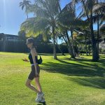 Seohyun Instagram – morning workout🌱