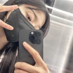 Seol In-a Instagram - 추운 날씨에도 플로우마스크와 함께🖤 여러분도 플로우 마스크와 함께하세요😷 플로우 마스크 진짜 이쁘다🖤 #플로우마스크 #쉴드마스크