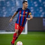 Sergio Busquets Instagram - Muy feliz de llegar a los 700 partidos con el @fcbarcelona 7️⃣0️⃣0️⃣💙❤️