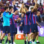 Sergio Busquets Instagram - Gracias Las Vegas 🇺🇸 Seguimos sumando minutos. Gran trabajo de todos, a por más!! #forçabarça🔵🔴