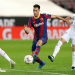 Sergio Busquets Instagram – Vamos equipo! +3 y seguimos! Felicidades @leomessi por igualar el récord de partidos en el @fcbarcelona. Un placer compartir parte de este camino y un orgullo como compañero, amigo y culé. A por mas!