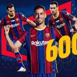 Sergio Busquets Instagram – Muy contento de seguir sumando partidos y llegar a los 600 con el @fcbarcelona. Gran victoria, seguimos 💪🏼 🔵🔴