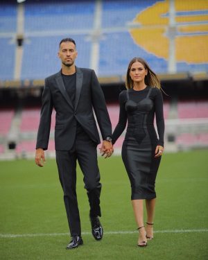 Sergio Busquets Instagram - Una noche inolvidable de la mano de  @dolcegabbana gracias por vestirnos para un día tan especial✨