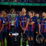 Sergio Busquets Instagram - GRACIES 💙❤️ Gracias por hacer tan especial y tan emotivo mi último día. Soy un privilegiado por haber podido formar parte del equipo de mi corazón, llevarlo a lo más alto y disfrutar 15 años junto a todos los que formamos el mejor club del mundo @fcbarcelona Me voy pleno y con la cabeza alta de darlo todo y contribuir a mejorar en todos los ámbitos a mi club y a los que formamos y han formado parte de ello. Me quedo con el respeto y el cariño de los que me conocen y han compartido momentos conmigo, con la gente del mundo del futbol y sobretodo con vosotros culers. Muchas gracias y hasta pronto 💙❤️