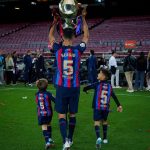 Sergio Busquets Instagram - Una 🏆 muy especial ❤️💙