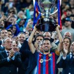 Sergio Busquets Instagram - Día de celebración en nuestro estadio, día especial. Muchas gracias afición por estar toda la temporada con el equipo. Orgullo de equipo, afición y club. @fcbarcelona 💙❤️🏆