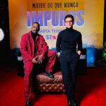 Sergio Malheiros Instagram - Colé, rapaziada! Estamos de volta, hein 👌🏾😂🤙🏾 Noite de lançamento da nossa 4ª temporada.. Amanhã no @starplusbr pra geral assistir. #Impuros4T #Impuros #StarPlus