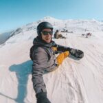Sergio Malheiros Instagram - De lei 🏂😅🇨🇱 #vallenevado #snowboarding #trip Valle Nevado - Chile