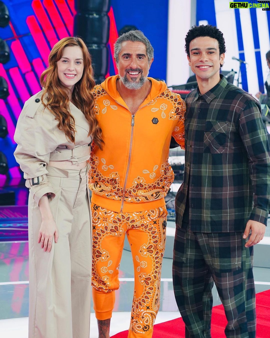 Sergio Malheiros Instagram - Daqui a pouco tem #SobeOSom no Caldeirão 📺❤️ É sempre uma delícia participar @marcosmion, muito obrigada pelo convite! Quem vai assistir? ☺️