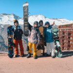 Sergio Malheiros Instagram - De lei 🏂😅🇨🇱 #vallenevado #snowboarding #trip Valle Nevado - Chile