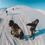 Sergio Malheiros Instagram - De lei 🏂😅🇨🇱 #vallenevado #snowboarding #trip Valle Nevado - Chile