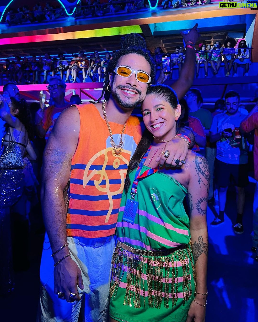 Sergio Malheiros Instagram - Esperando a Beija-flor arrasar 💙 #Carnaval 2024 #Sapucaí Marquês de Sapucaí, Rio de Janeiro - RJ, Brasil.