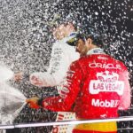 Sergio Pérez Instagram - What a great comeback! We were close to winning, but we had too much downforce which reduced our top speed. Great job by Max and Charles. I'm very happy to have secured the runner-up spot after such a tough season. This is a historic result for the team, the first 1-2 finish in its history. Well-deserved for all the hard work of everyone on the track and in Milton Keynes. To the fans and my family, thank you for all your support. #NeverGiveUp ¡Qué gran remontada! Estuvimos cerca de ganar, pero teníamos mucho downforce que nos restaba velocidad en las rectas. Muy buen trabajo de Max y de Charles. Estoy muy contento de haber asegurado el subcampeonato después de una temporada tan dura. Es un resultado histórico para el equipo, el primer 1-2 en su historia. Muy merecido por todo el esfuerzo de todos en la pista y en Milton Keynes. A los fans y a mi familia, gracias por todo su apoyo. #NeverGiveUP #SP11 Las Vegas Strip