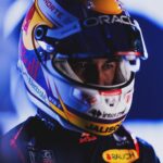 Sergio Pérez Instagram - Can’t wait to see this helmet out on track 💛🎨 #F1 #RedBullRacing #ChecoPerez 📸 @vladimirrys