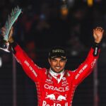Sergio Pérez Instagram - What a great comeback! We were close to winning, but we had too much downforce which reduced our top speed. Great job by Max and Charles. I'm very happy to have secured the runner-up spot after such a tough season. This is a historic result for the team, the first 1-2 finish in its history. Well-deserved for all the hard work of everyone on the track and in Milton Keynes. To the fans and my family, thank you for all your support. #NeverGiveUp ¡Qué gran remontada! Estuvimos cerca de ganar, pero teníamos mucho downforce que nos restaba velocidad en las rectas. Muy buen trabajo de Max y de Charles. Estoy muy contento de haber asegurado el subcampeonato después de una temporada tan dura. Es un resultado histórico para el equipo, el primer 1-2 en su historia. Muy merecido por todo el esfuerzo de todos en la pista y en Milton Keynes. A los fans y a mi familia, gracias por todo su apoyo. #NeverGiveUP #SP11 Las Vegas Strip