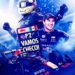 Sergio Pérez Instagram - A great drive which clinches P2 in the Drivers’ Championship in 2023 💪👏 #F1 #RedBullRacing #ChecoPerez Las Vegas, Nevada