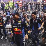Sergio Pérez Instagram - Excellent race; it’s unfortunate about the penalty, yet another great 1-2 finish for the team and solid start to the season. Time to take a short break and set our focus on Australia. 💪 Carrera excelente; una lastima la penalización, pero otro gran 1-2 para el equipo. Muy buen inicio de temporada, ahora a descansar un poco y enfocarse en Australia. 💪 #SP11 Jeddah Corniche