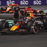 Sergio Pérez Instagram - Excellent race; it’s unfortunate about the penalty, yet another great 1-2 finish for the team and solid start to the season. Time to take a short break and set our focus on Australia. 💪 Carrera excelente; una lastima la penalización, pero otro gran 1-2 para el equipo. Muy buen inicio de temporada, ahora a descansar un poco y enfocarse en Australia. 💪 #SP11 Jeddah Corniche